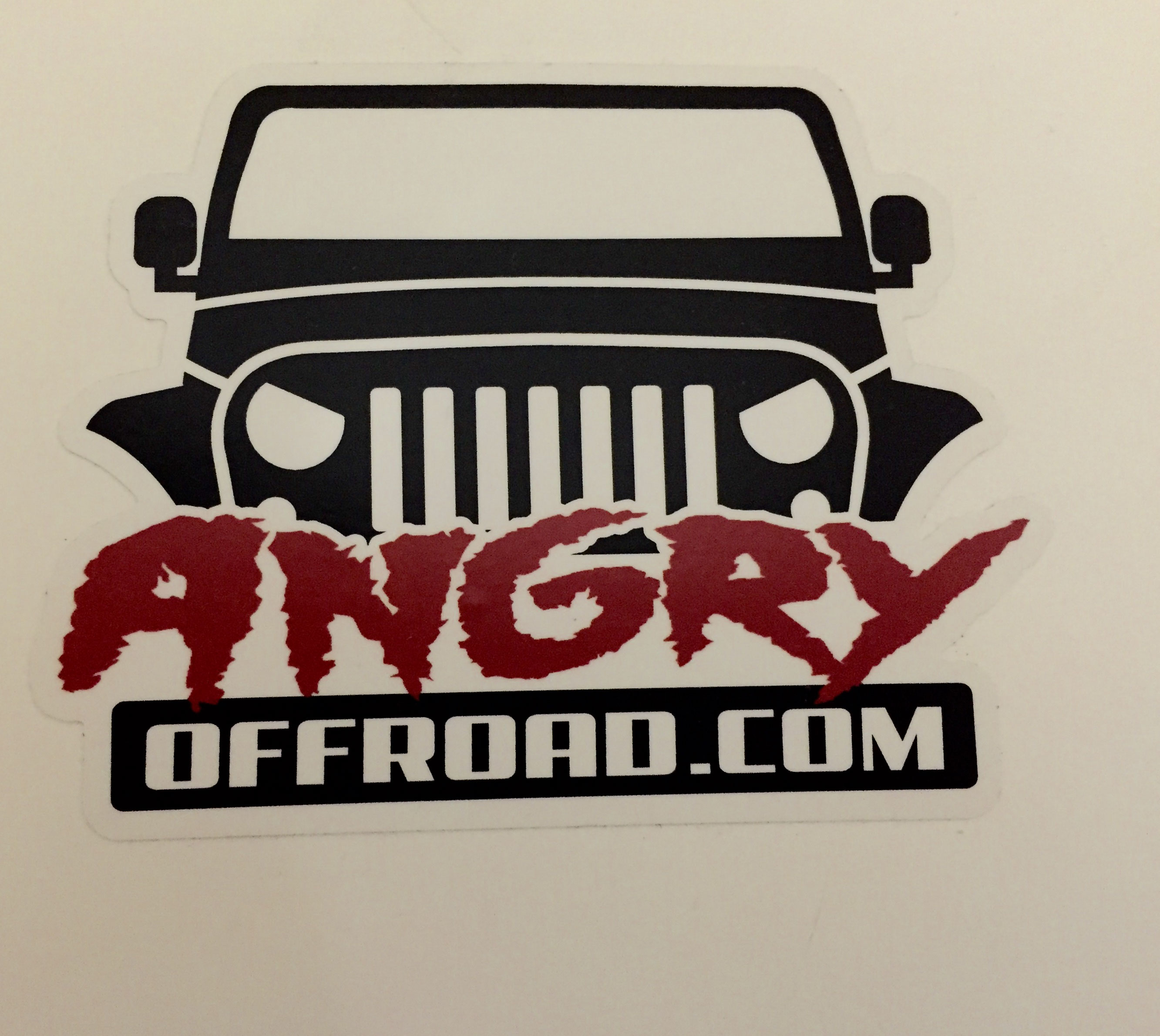 Angry Off Road Decal