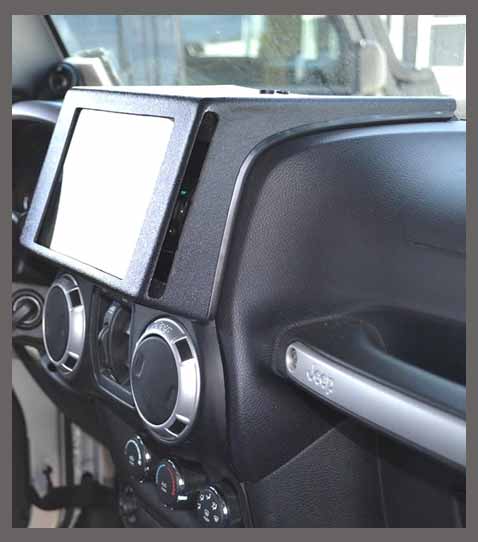 Jeep Wrangler Ipad Mini Mount - How to Install an Ipad Mini Dash Mount - iPad mini mount Installation - Instructions for Ipad Mini Dash Mount - Install Ipad Dash Mount - How To Mount Your Ipad Mini to the Dash - Mount Ipad Mini to the Dash on Your Jeep